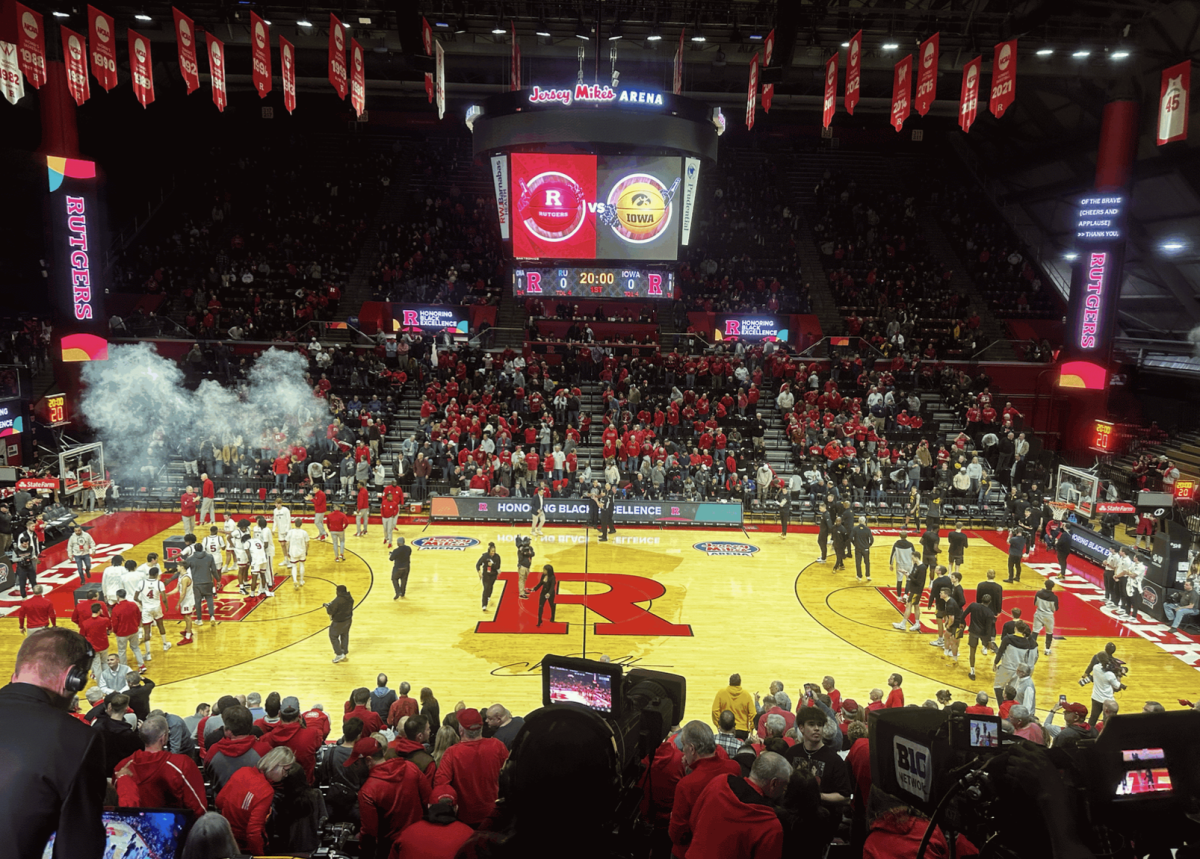 Feb 12, 2025; Piscataway, New Jersey;  Jersey Mike’s Arena Pregame. Photo Credit: Andrew Thallemer | the Spokesman